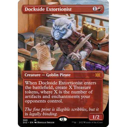 Double Masters 2022 - 360 - Dockside Extortionist - Mythic - R - Non-foil
