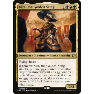 Dominaria United Commander - 48 - Xira, the Golden Sting - Rare - Multi - Non-foil