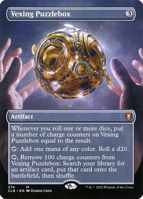 Commander Legends: Battle for Baldur's Gate - 374 - Vexing Puzzlebox - Mythic - C - Foil