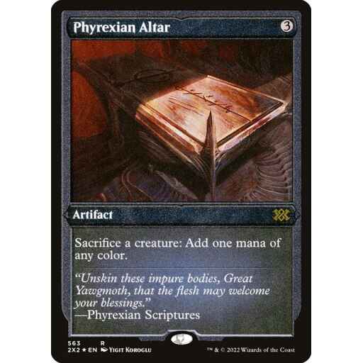 Double Masters 2022 - 563 - Phyrexian Altar - Rare - C - Non-foil