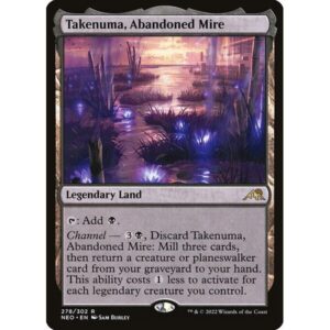Kamigawa: Neon Dynasty - 278 - Takenuma, Abandoned Mire - Rare - C - Foil