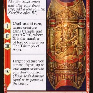 Theros Beyond Death - 160 - The Triumph of Anax - Uncommon - R - Non-foil