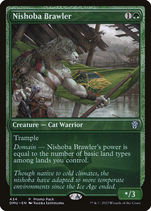 Dominaria United - 434 - Nishoba Brawler - Uncommon - G - Foil