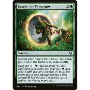 Dominaria United Commander - 137 - Search for Tomorrow - Common - G - Non-foil