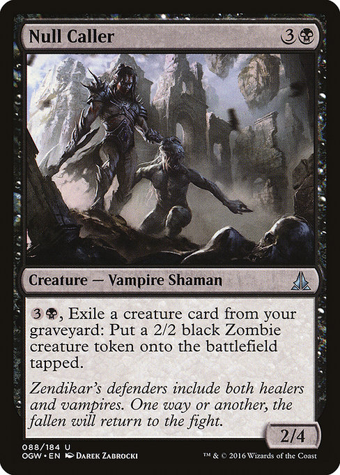 Oath of the Gatewatch - 88 - Null Caller - Uncommon - B - Non-foil