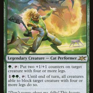 Unfinity - 144 - Jermane, Pride of the Circus - Rare - G - Non-foil