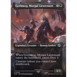 The Lord of the Rings: Tales of Middle-earth - 429 - Gothmog, Morgul Lieutenant - Uncommon - B - Non-foil