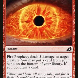 Ikoria: Lair of Behemoths - 116 - Fire Prophecy - Common - R - Non-foil (Front)