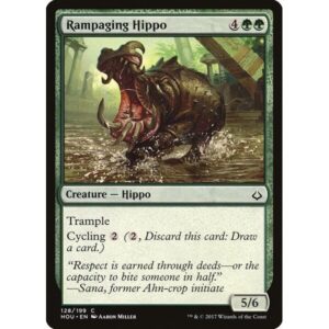 Hour of Devastation - 128 - Rampaging Hippo - Common - G - Foil