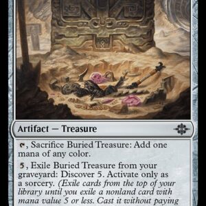 The Lost Caverns of Ixalan - 246 - Buried Treasure - Common - C - Foil (Front)
