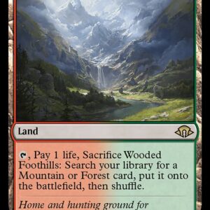 Modern Horizons 3 - 236 - Wooded Foothills - Rare - C - Foil