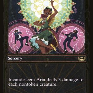 Streets of New Capenna - 376 - Incandescent Aria - Rare - Multi - Foil
