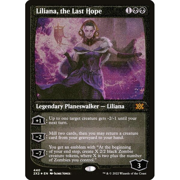 Double Masters 2022 - 440 - Liliana, the Last Hope - Mythic - B - Non-foil