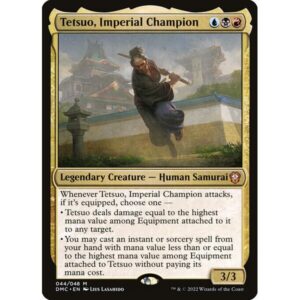 Dominaria United Commander - 44 - Tetsuo, Imperial Champion - Mythic - Multi - Non-foil