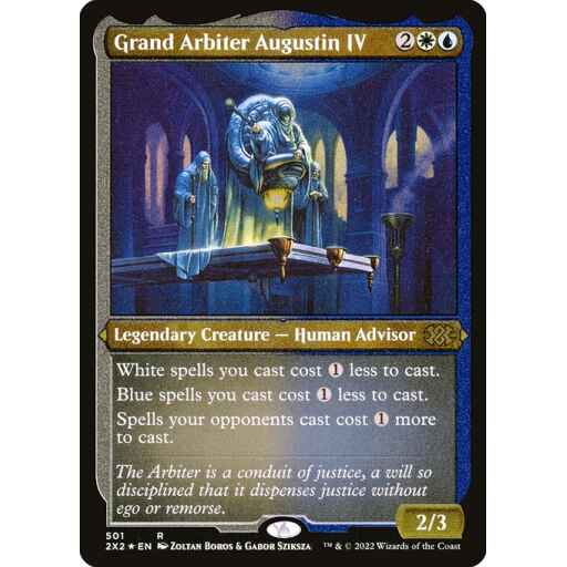 Double Masters 2022 - 501 - Grand Arbiter Augustin IV - Rare - WU - Non-foil