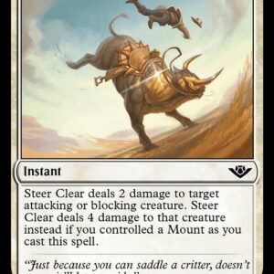 Outlaws of Thunder Junction - 31 - Steer Clear - Common - W - Foil