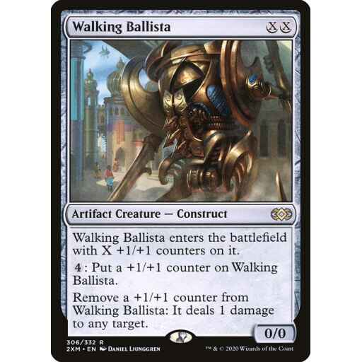 Double Masters - 306 - Walking Ballista - Rare - C - Foil