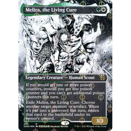 Phyrexia: All Will Be One - 469 - Melira, the Living Cure - Rare - WG - Foil