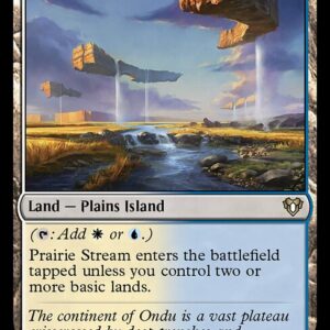 Commander Masters - 1020 - Prairie Stream - Rare - C - Non-foil