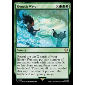 Tales of Middle-earth Commander - 245 - Genesis Wave - Rare - G - Non-foil