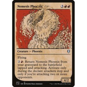 Commander Legends: Battle for Baldur's Gate - 403 - Nemesis Phoenix - Uncommon - R - Non-foil