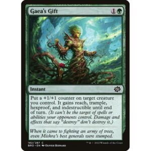 The Brothers' War - 182 - Gaea's Gift - Common - G - Non-foil