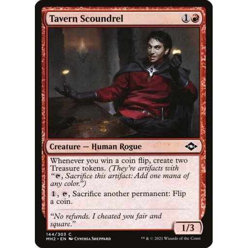 Modern Horizons 2 - 144 - Tavern Scoundrel - Common - R - Non-foil