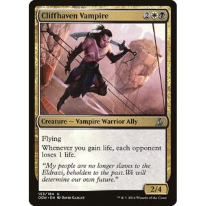 Oath of the Gatewatch - 153 - Cliffhaven Vampire - Uncommon - WB - Non-foil