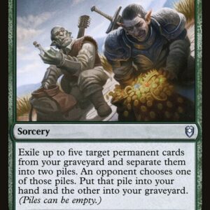 Commander Legends: Battle for Baldur's Gate - 257 - Split the Spoils - Uncommon - G - Foil