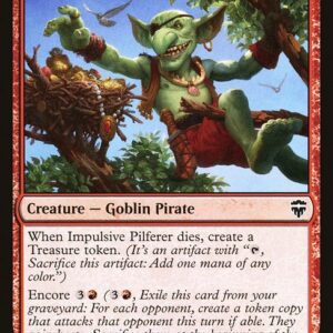 Commander Legends - 185 - Impulsive Pilferer - Common - R - Non-foil