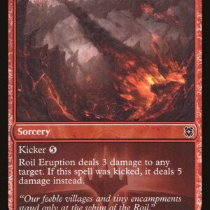 Zendikar Rising - 389 - Roil Eruption - Common - R - Foil
