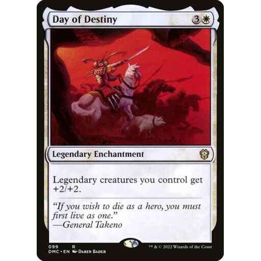 Dominaria United Commander - 99 - Day of Destiny - Rare - W - Non-foil