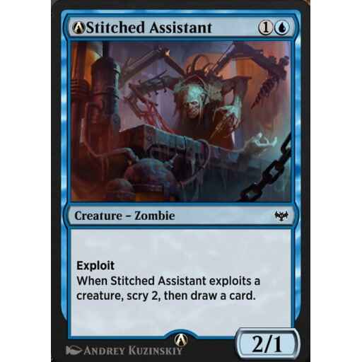 Innistrad: Crimson Vow - A-81 - A-Stitched Assistant - Common - U - Non-foil