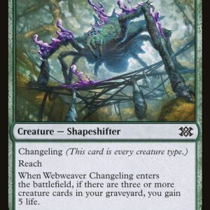 Double Masters 2022 - 164 - Webweaver Changeling - Common - G - Foil
