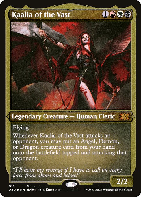 Double Masters 2022 - 511 - Kaalia of the Vast - Mythic - Multi - Non-foil