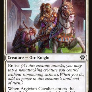Dominaria United - 4 - Argivian Cavalier - Common - W - Foil