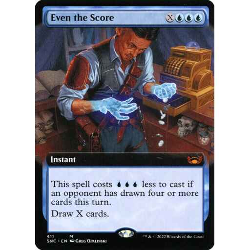 Streets of New Capenna - 411 - Even the Score - Mythic - U - Non-foil
