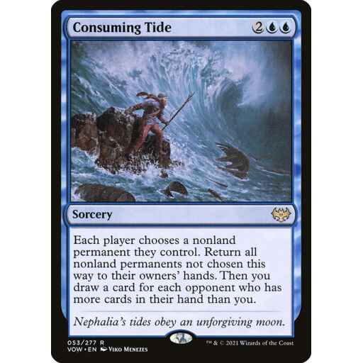 Innistrad: Crimson Vow - 53 - Consuming Tide - Rare - U - Foil