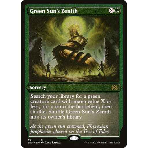 Double Masters 2022 - 461 - Green Sun's Zenith - Rare - G - Non-foil