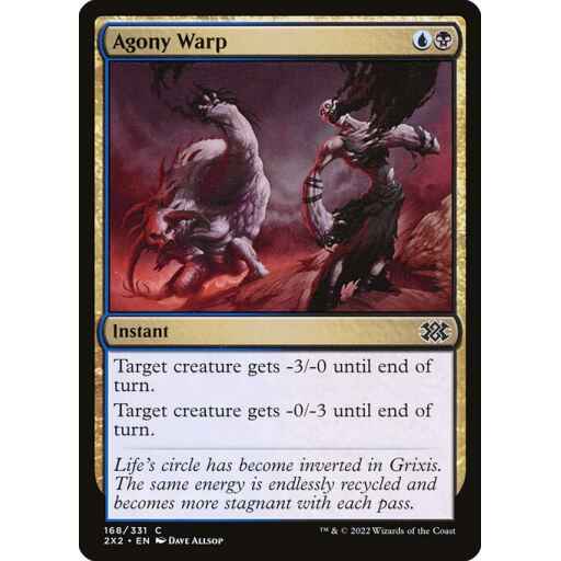 Double Masters 2022 - 168 - Agony Warp - Common - UB - Non-foil