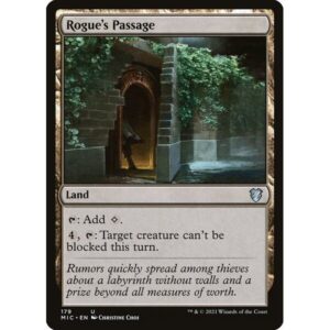 Midnight Hunt Commander - 179 - Rogue's Passage - Uncommon - C - Non-foil (Front)