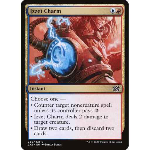 Double Masters 2022 - 230 - Izzet Charm - Common - UR - Non-foil
