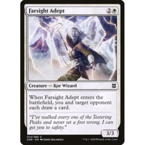 Zendikar Rising - 14 - Farsight Adept - Common - W - Foil