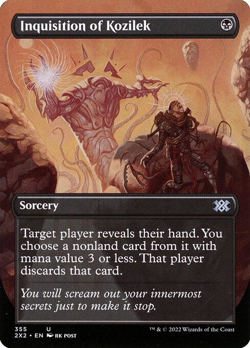 Double Masters 2022 - 355 - Inquisition of Kozilek - Uncommon - B - Non-foil