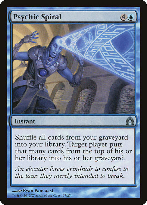 Return to Ravnica - 47 - Psychic Spiral - Uncommon - U - Non-foil