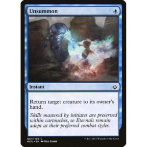 Hour of Devastation - 54 - Unsummon - Common - U - Non-foil