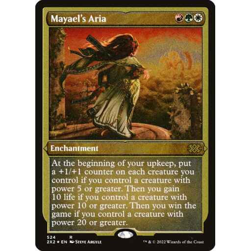 Double Masters 2022 - 524 - Mayael's Aria - Rare - Multi - Non-foil