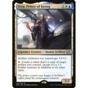 The Brothers' War - 226 - Urza, Prince of Kroog - Rare - WU - Foil