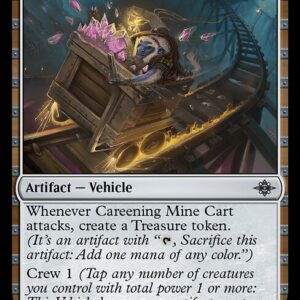The Lost Caverns of Ixalan - 247 - Careening Mine Cart - Uncommon - C - Non-foil (Front)