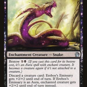 Theros - 86 - Erebos's Emissary - Uncommon - B - Non-foil (Front)
